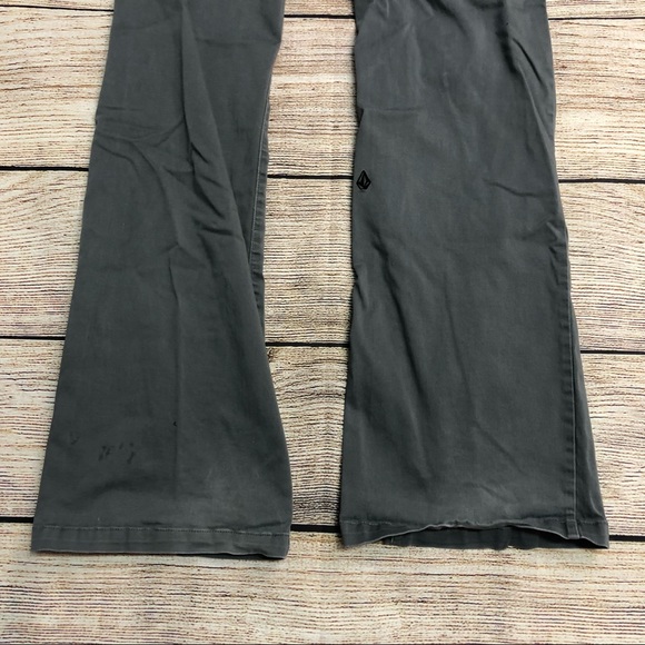 Volcom Khaki Gray Pants size 1 - Picture 3 of 5